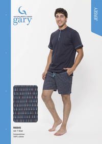 PIGIAMA UOMO M/M R65045 Tellini S.r.l. Ingrosso Abbigliamento